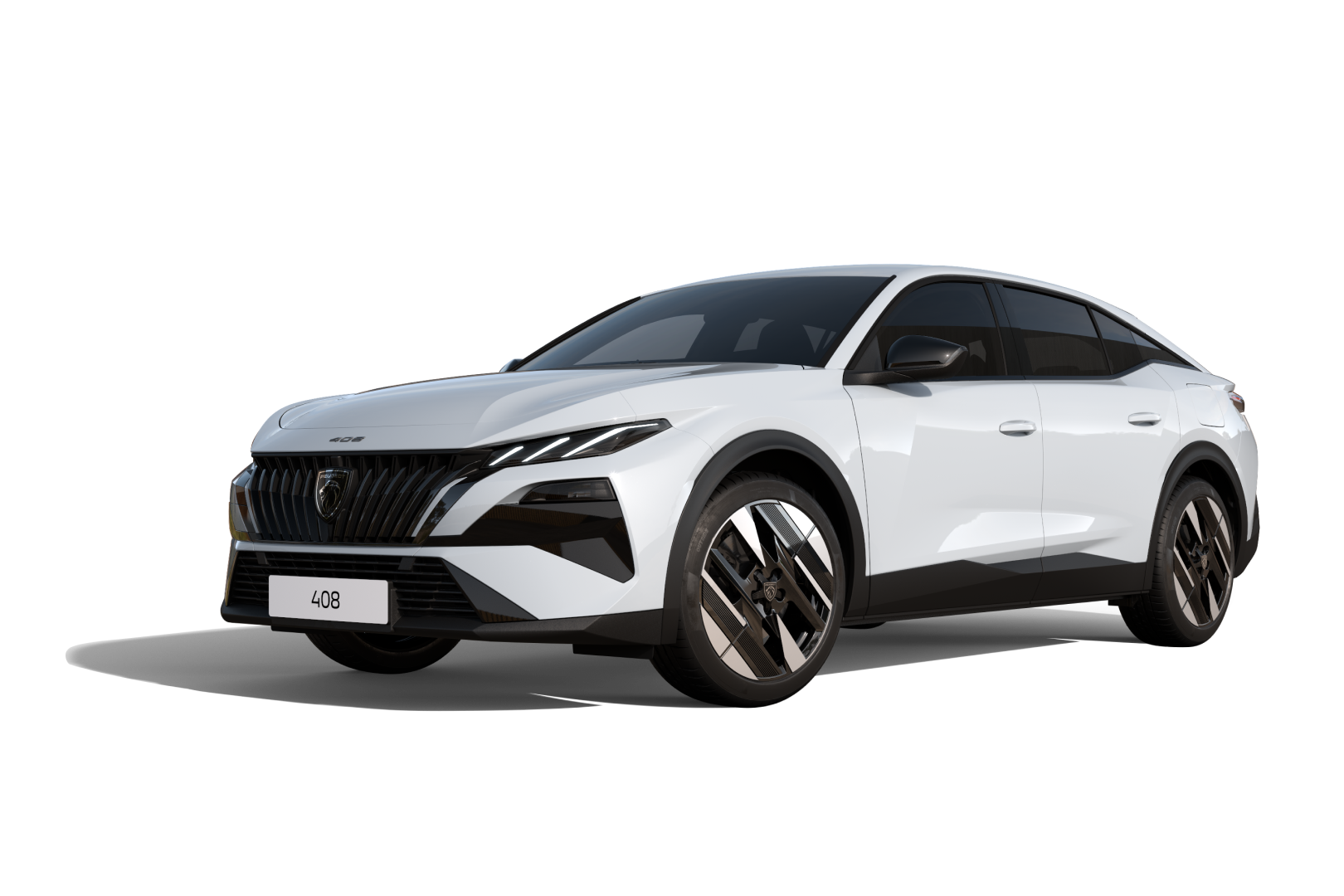 Фастбек Peugeot 408 у комплектації Allure білого кольору
