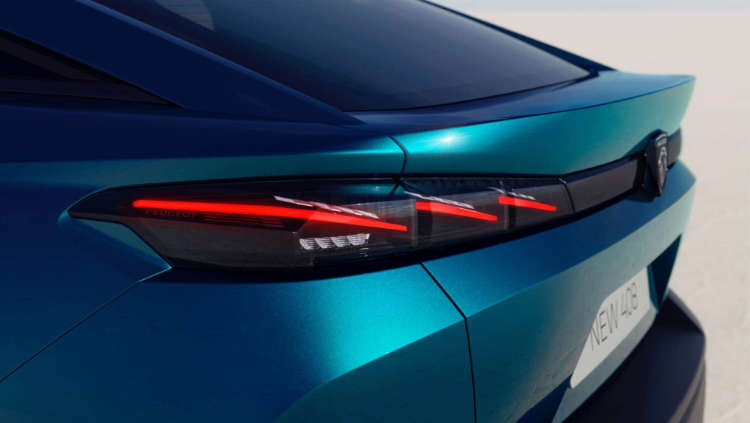 Задній лівий ліхтар Peugeot 408