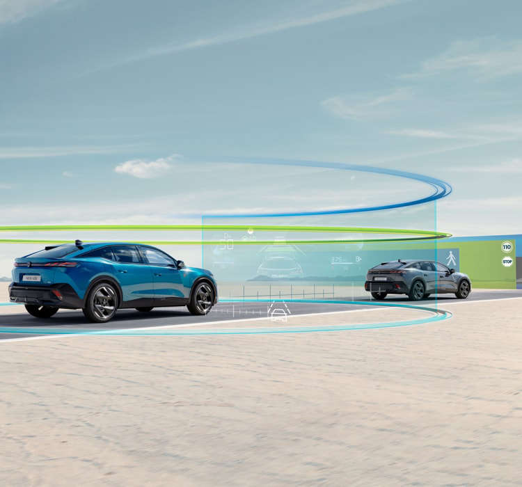 Peugeot 408, демонстрація дії систем безпеки